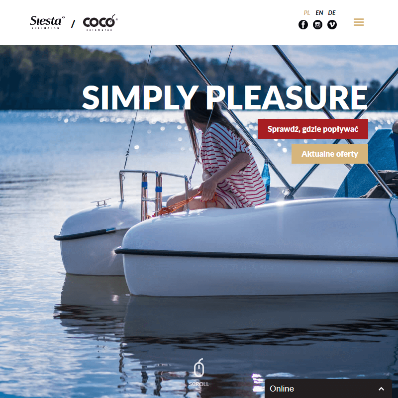 Rower wodny z napędem elektrycznym - Warszawa