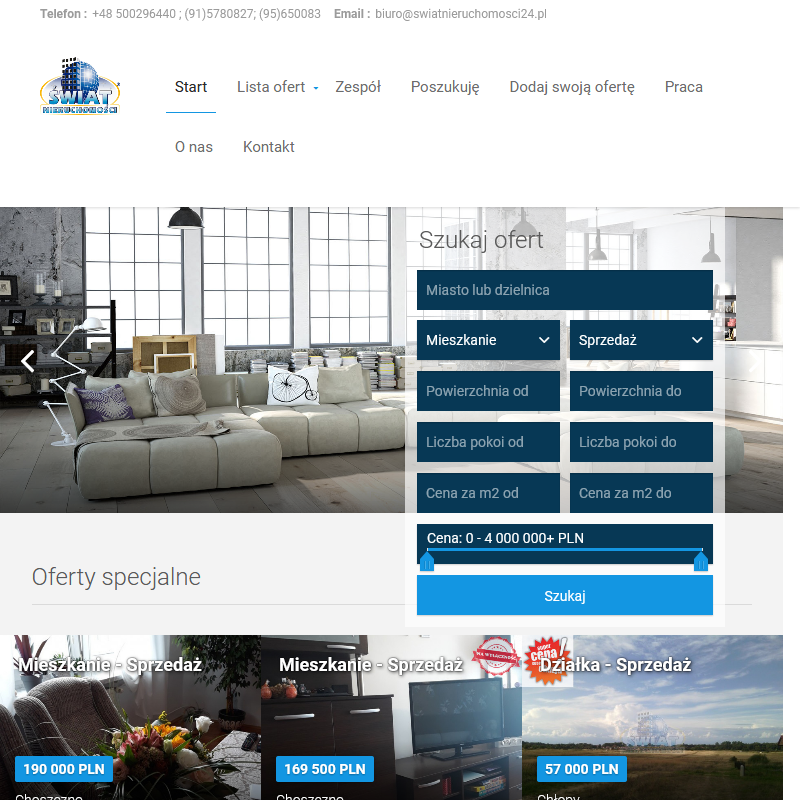 Nieruchomości stargard szczeciński i okolice w Stargardzie