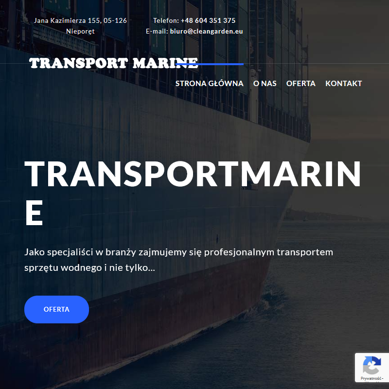 Transportowanie jachtów - łódź