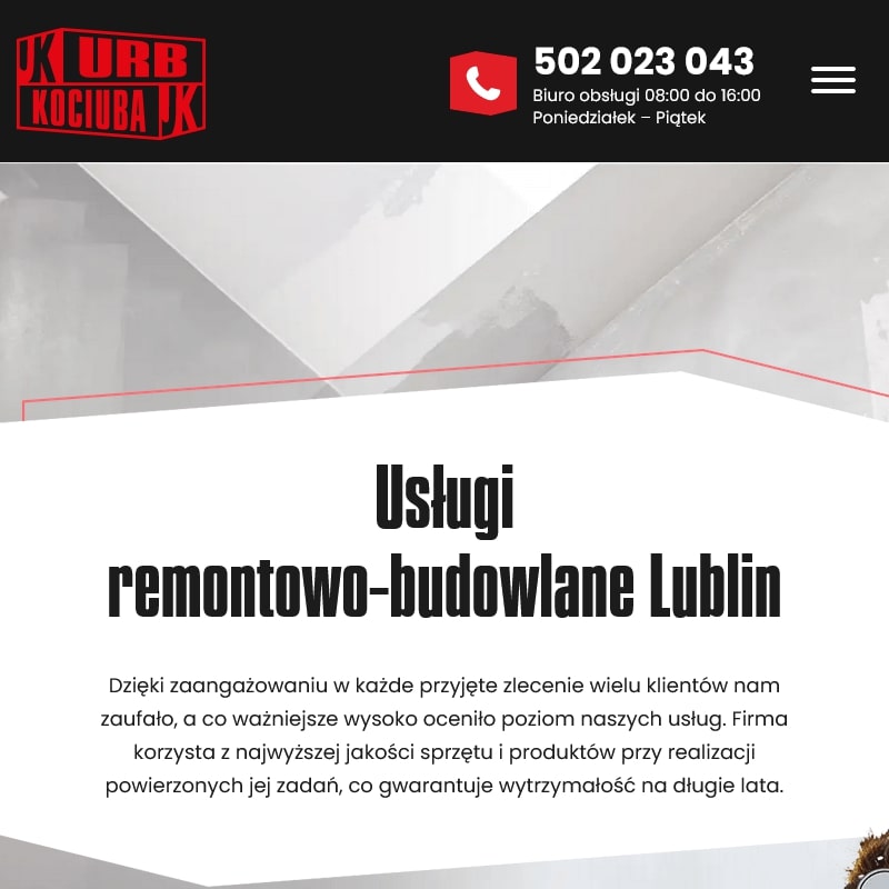Tynki - Lublin