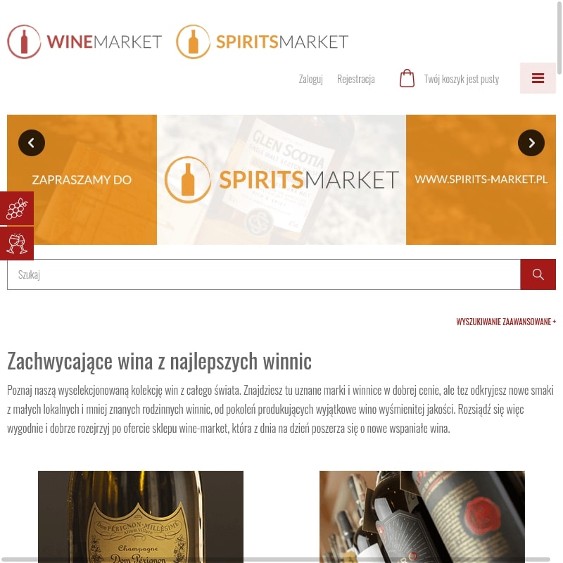 Warszawa - wino bezalkoholowe słodkie