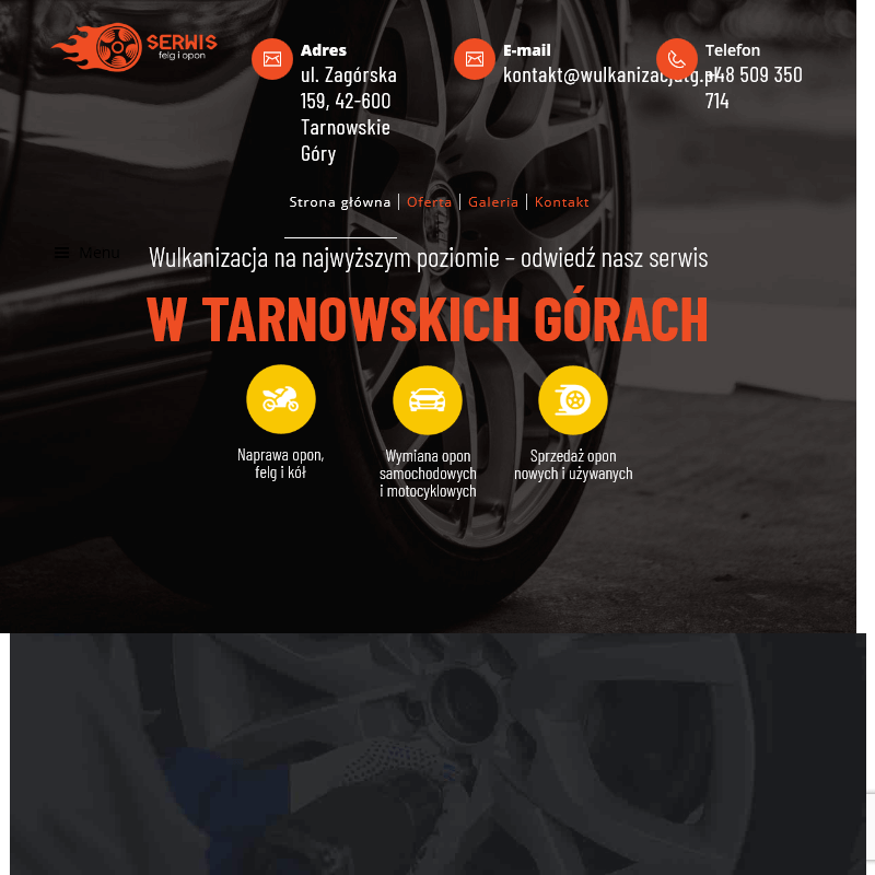 Naprawa opon na gorąco - Tarnowskie Góry