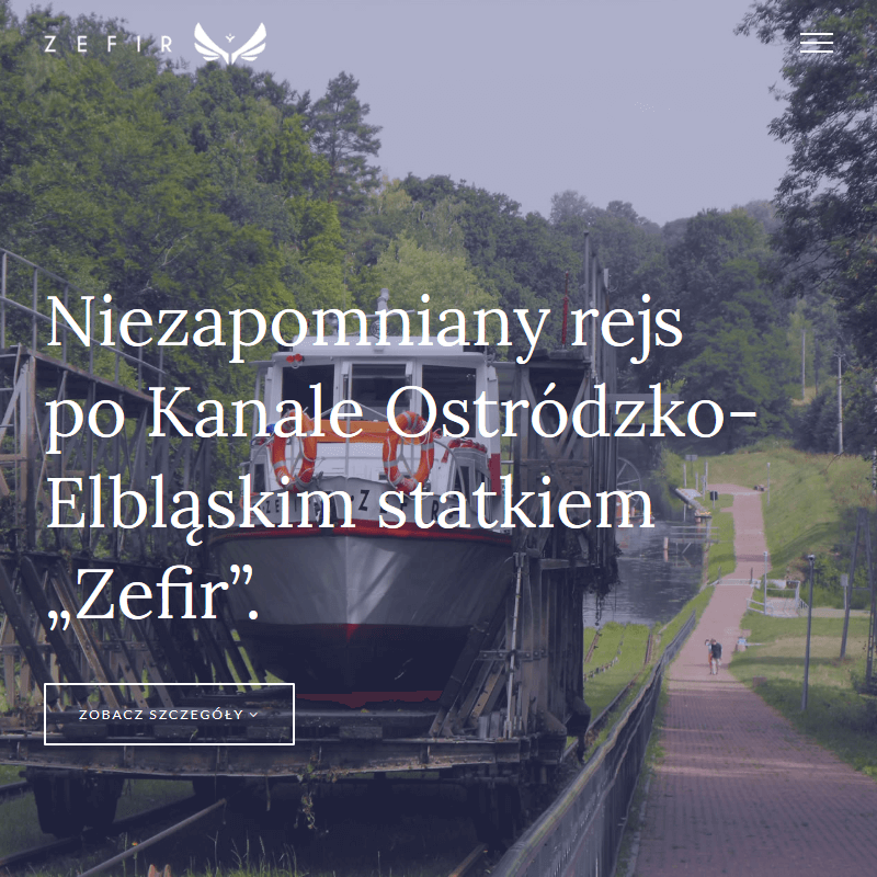 Wycieczka kanałem elbląskim w Ostródzie